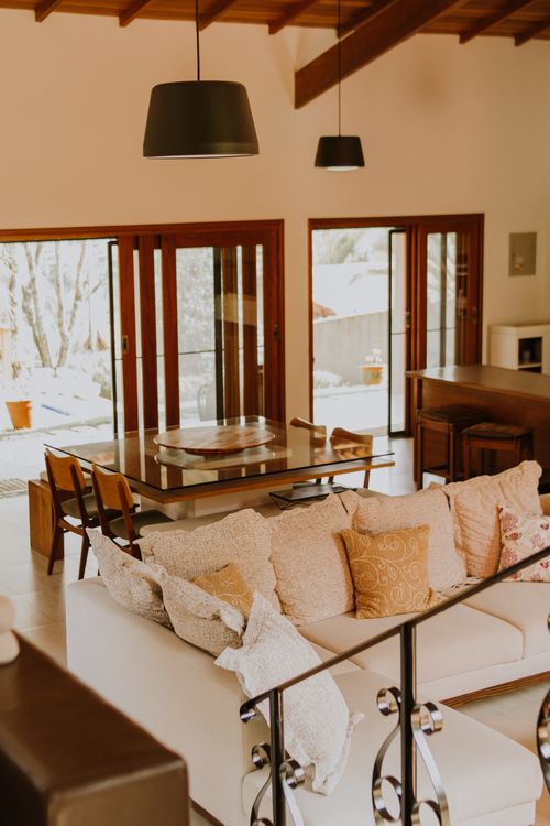 Sunlit renovated living room designed by Decorate Home Space